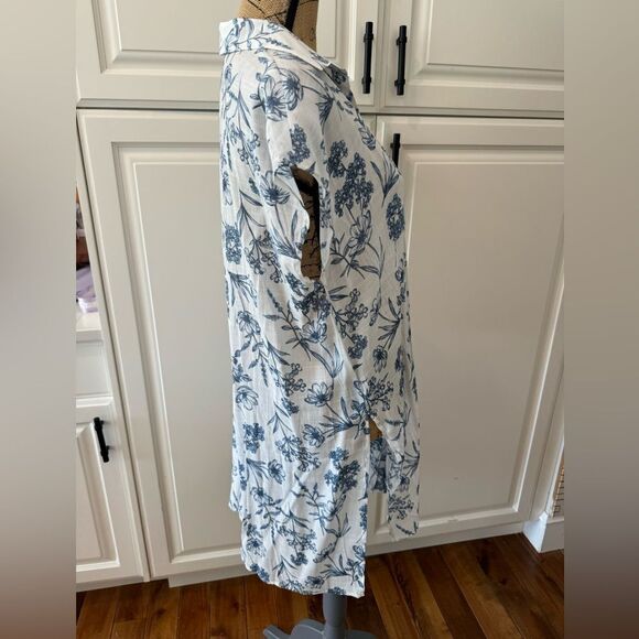 Rayon duster blouse - Picture 2 of 7